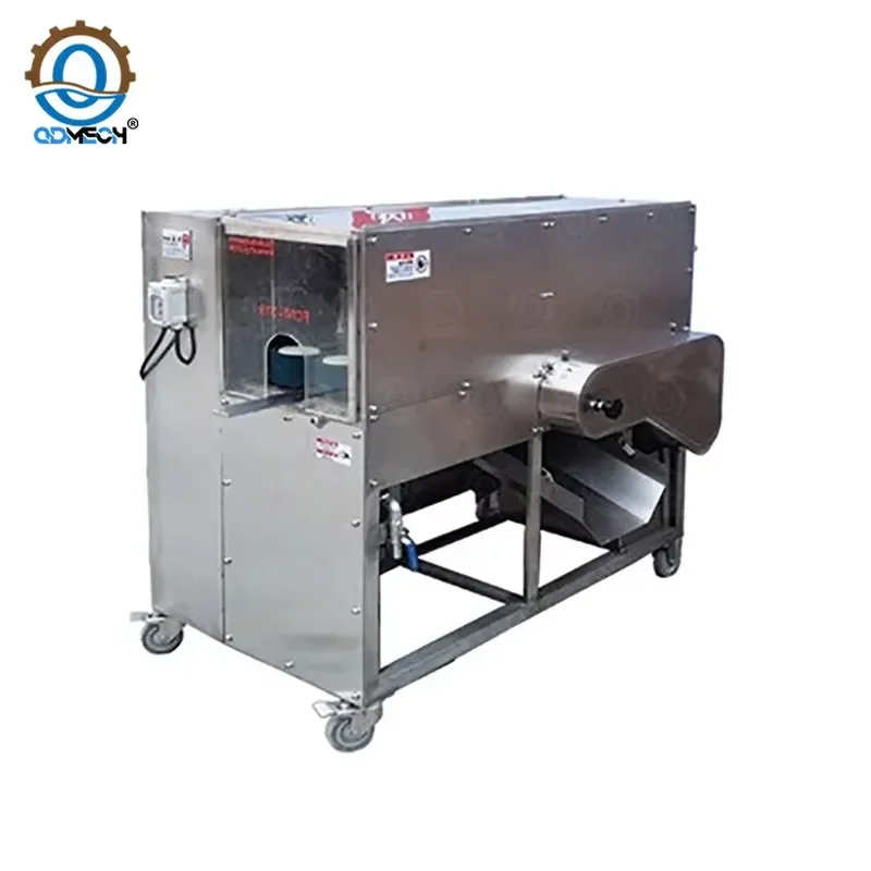 MI QDMECH Professional Industrial Automatic Catfish Fish Fillet Machine for Multifunctional Fish Filleting and Slicing