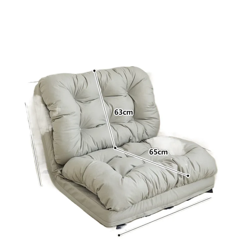 

Lazy sofa foldable balcony bay window tatami bedroom sofa bed back ground adult sitting