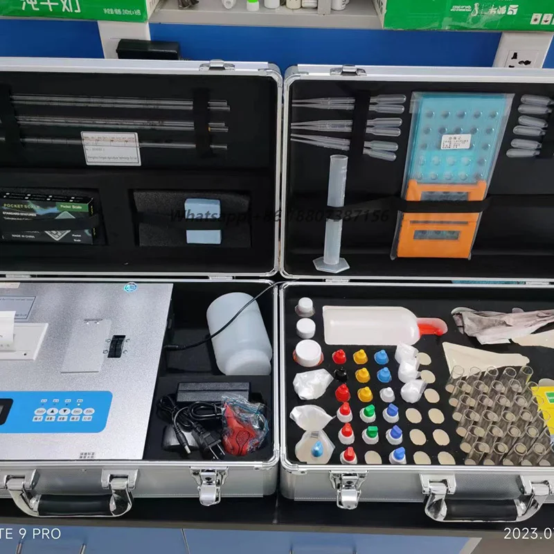 Real-time Detection of Soil Fertility Help Precision Agriculture High-precision Soil Fertilizer Detector