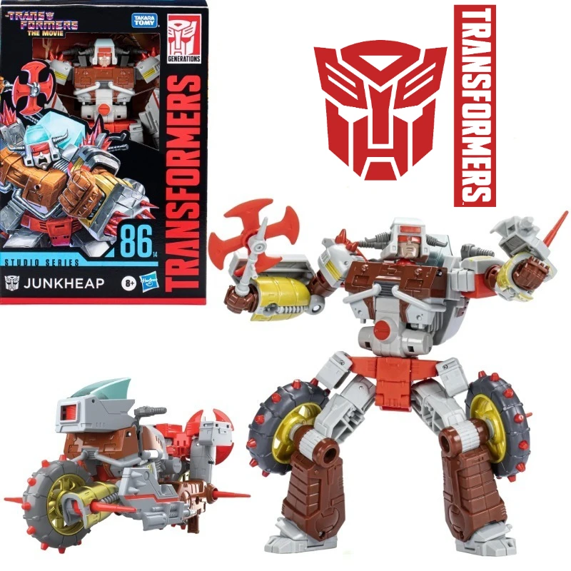 Novos produtos Stock Transformador G1 Junkyard brinquedos animados Kit de garagem ‌ Art Toy personagens de anime presentes de feriado estúdio interessante