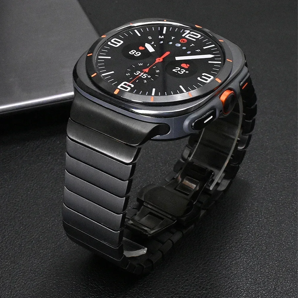 Stainless Steel Bracelet for Samsung Galaxy Watch 7 Ultra 47mm Band Luxury Metal Wristband Strap for samsung galaxy ULTRA 47MM image 6