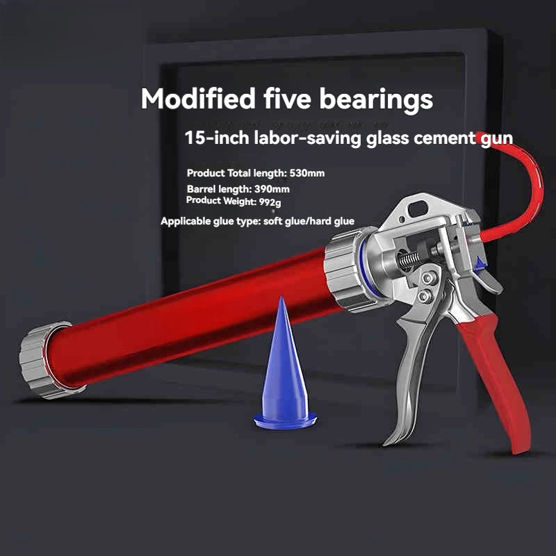 Multifunctional Manual Caulking Gun Glass Glue Guns Paint Finishing Glue Seals For Doors And Windows DIY Construction Tools