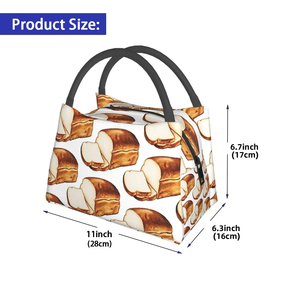 أكياس الغداء نمط الخبز معزول بينتو صندوق مانعة للتسرب حقيبة الغداء أكياس نزهة حقيبة حرارية برودة للمرأة الأطفال السفر