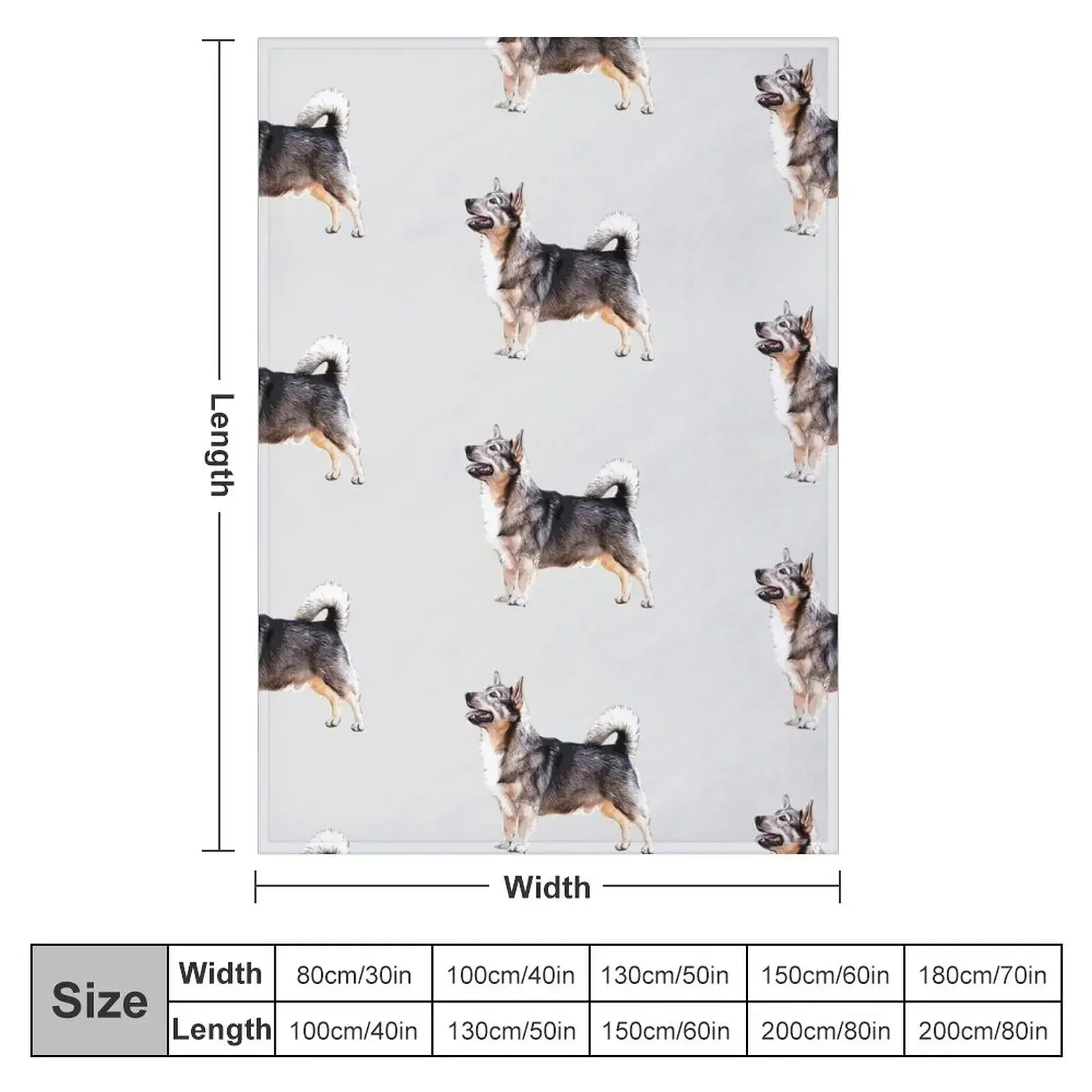 Swedish Vallhund Dog Throw Blanket Fashion Sofas Comforter Sofa Quilt For Baby Blankets