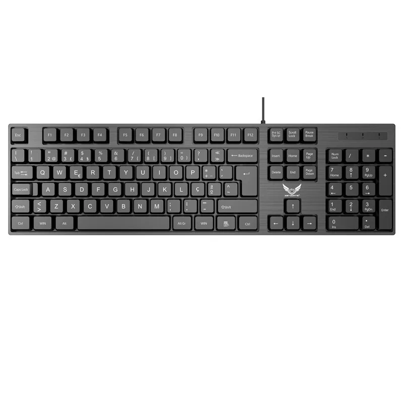 

Keyboard, wired keyboard, suitable for business, office and home use, lightweight and slim keyboard