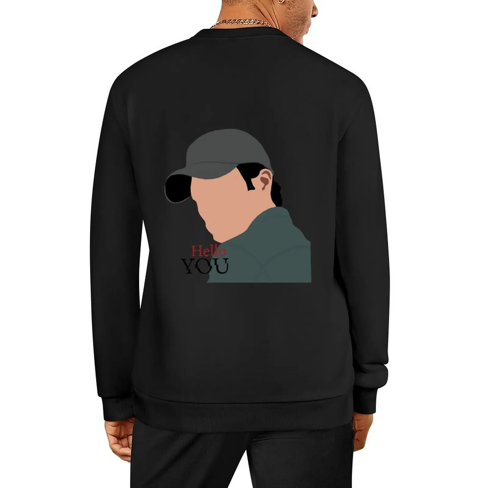 

Joe Goldberg - YOU Hello You Pullover men's winter sweater men clothes graphic t shirts men anime clothes sweatshirt men