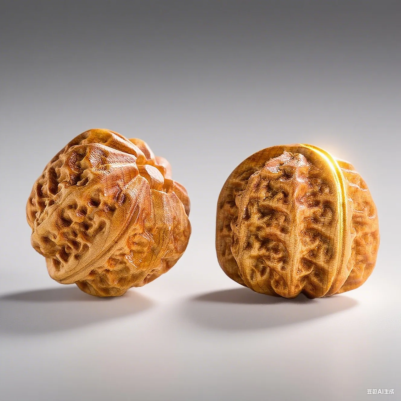 

2Pcs Walnut Massage Ball Yoga Meditation Reflexology Acupressure Hand Finger Muscle Exercise Stress Relief Relaxation Therapy