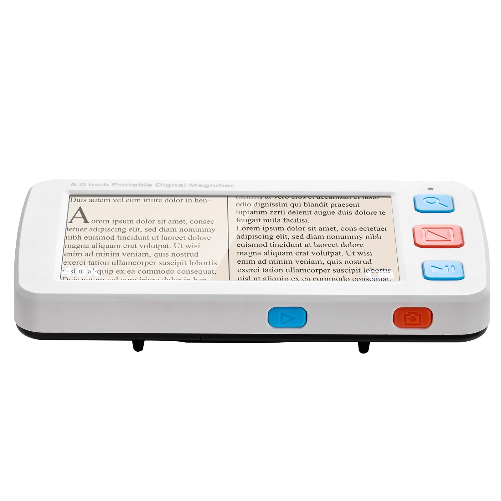 SucceBuy Portable Digital Magnifier HD Electronic Video for Low Version 4X-32X/2X-48X Zoom Reading Aid 5-Level Screen Brightness