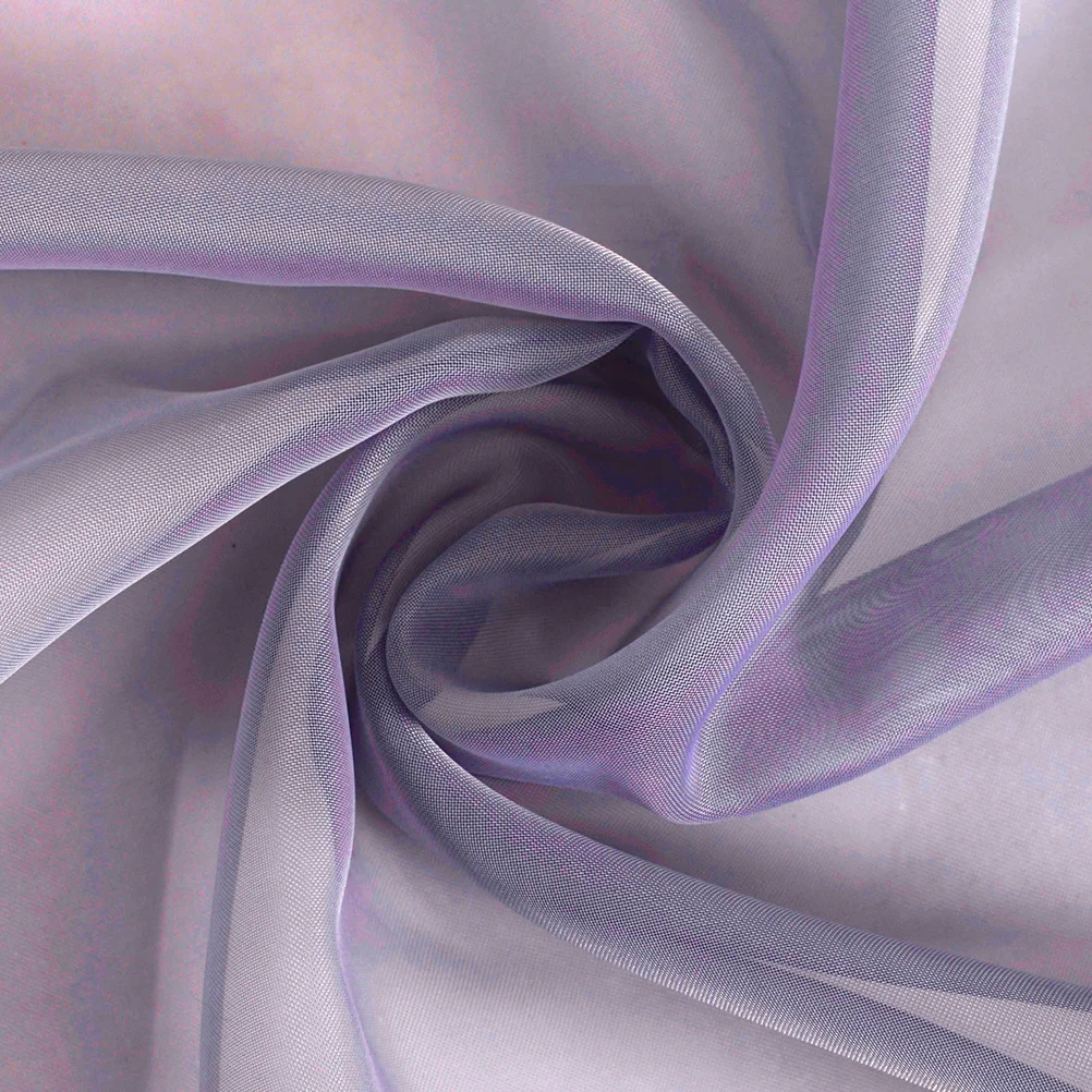 

Purple Gradient Sheer Curtains Window Gauze Panel for Bedroom Bathroom Decor Window Screen Door Curtain Drapes Light Diffusing