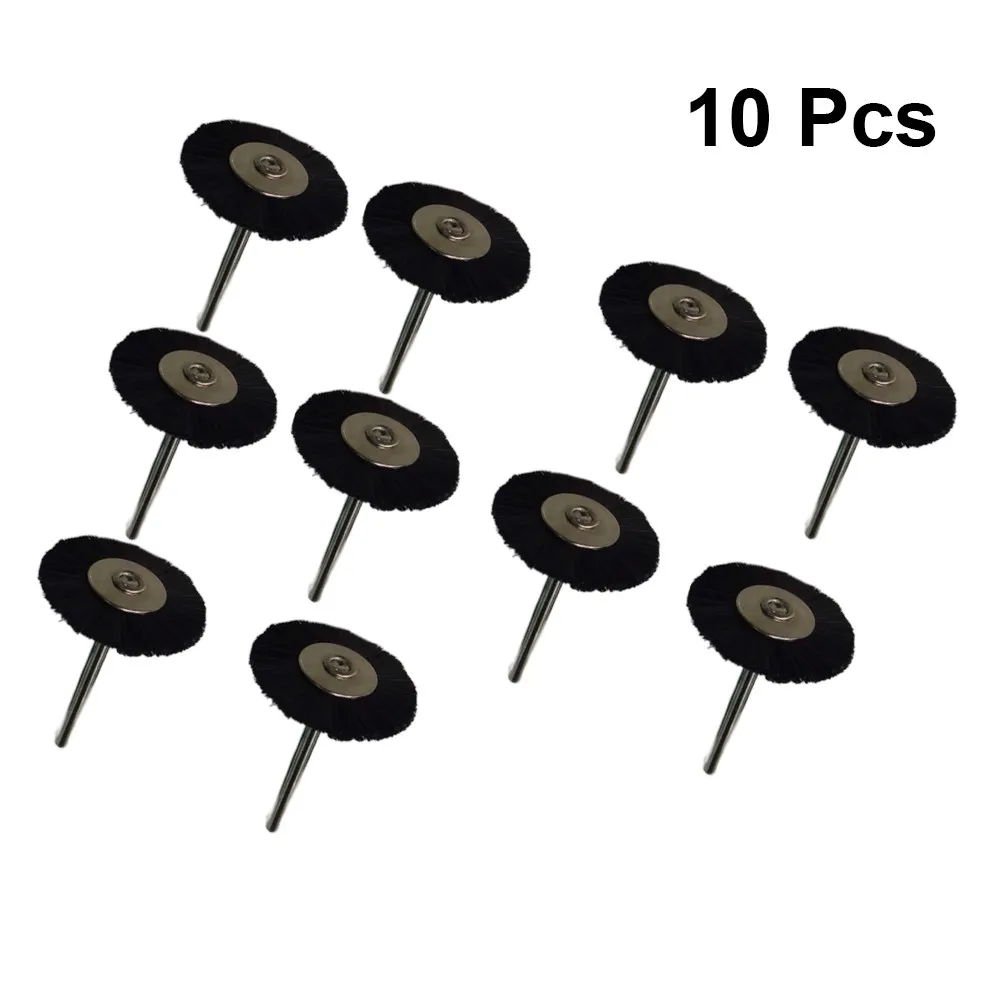 

10Pcs Nylon Wire Wheel Brush Set Rotary Tool Polishing Abrasive Wheels for Metal Surface Cleaning Derusting Grinding