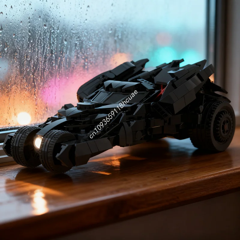 

531pcs MOC Bat Goth Super Heroes DCD Batmanseded Model Building Christmas Gift Blocks Toy Assemble DIY Education Brick Kids