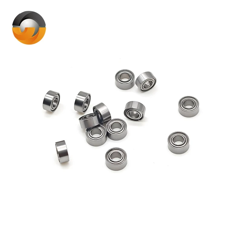 10Pcs R144ZZ 3.175x6.35x2.779mm Miniature Deep Groove Ball Bearing 1/8' X 1/4' X 7/64' ABEC-7 Bearing Steel Double Shielded