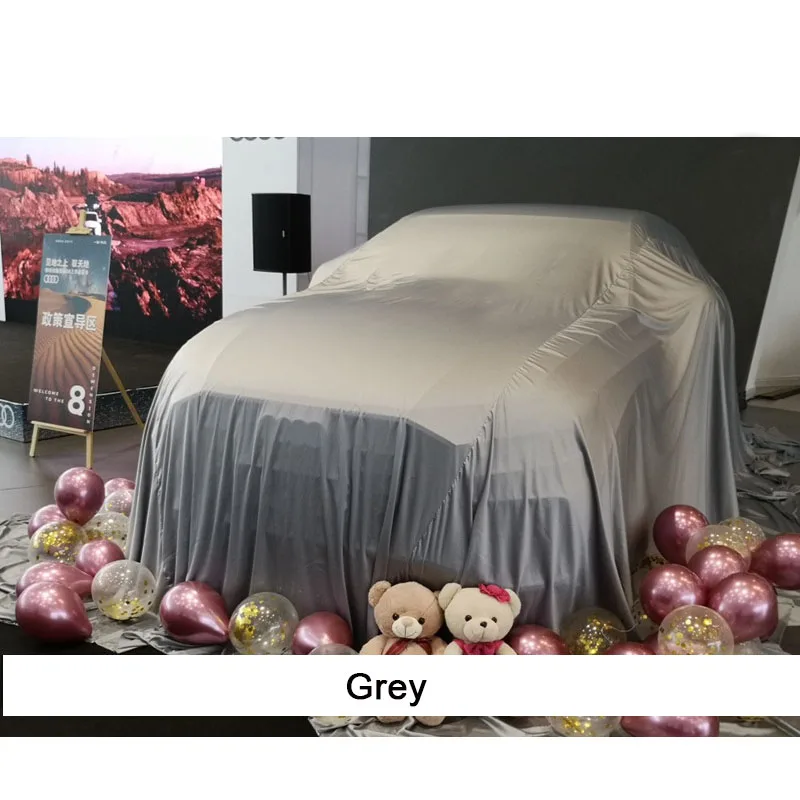 Neues Auto Unveiling Tuch Rote Seide Auto Abdeckung Tuch 4s Shop Neue Auto Presse Konferenz Auto Show Abdeckung Auto Lieferung Tücher – Detail 4