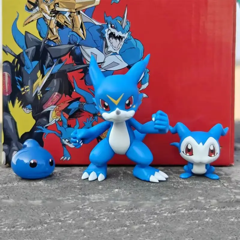 En Stock 8 cm Digimon aventure figurines v-mon Action figurines d'anime monstre numérique Gk Statue modèle poupées recueillir des jouets cadeaux