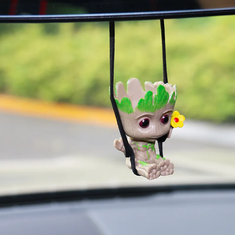 أنيمي ديدبول عمل الشكل سيارة الديكور الداخلي اللعب يجلس نموذج X-Men تمثال صغير قلادة اكسسوارات السيارات الاطفال هدية