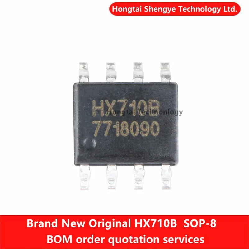 New Original Chip HX710B SOP-8 Analog/Digital Converter Chip for Electronic Scales