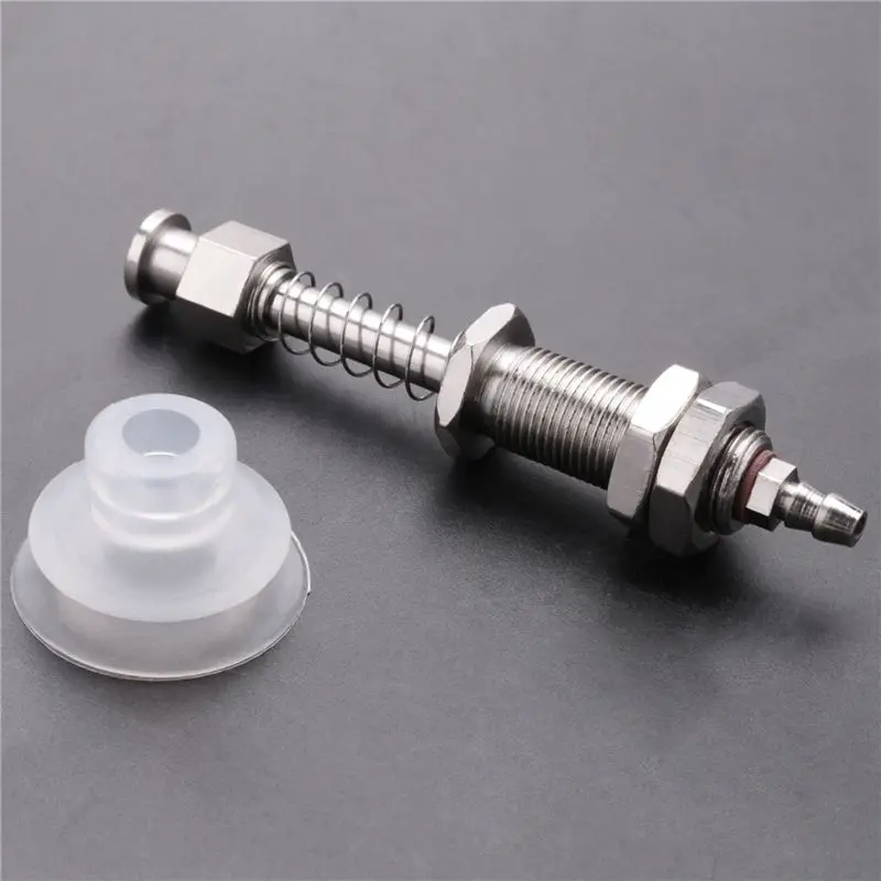 20Pcs 86Mm Suction Cup Bracket Hexagonal Bushing Thread Vacuum Cup Liquid Level Compensator Injection Molding-[LUCK 9]