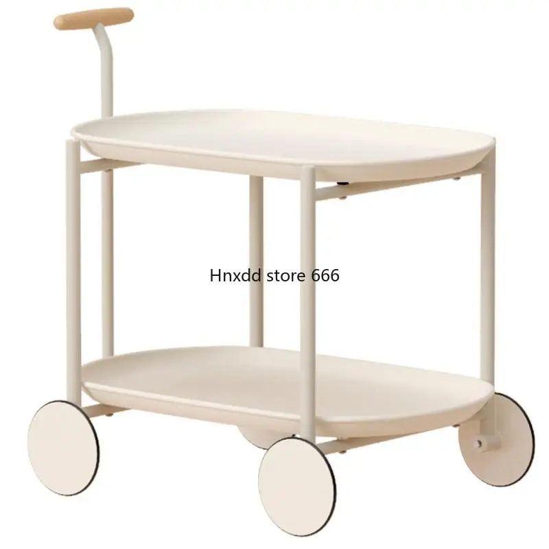 Internet celebrity simple ins moon cart moveable modern small apartment coffee table