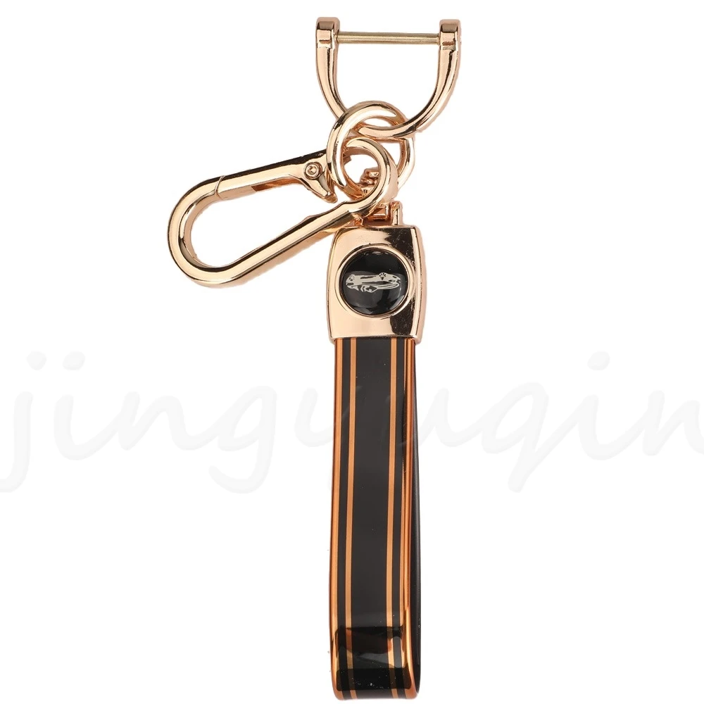 Jingyuqin Metal keychain, decorating car key pendant gifts Fashion