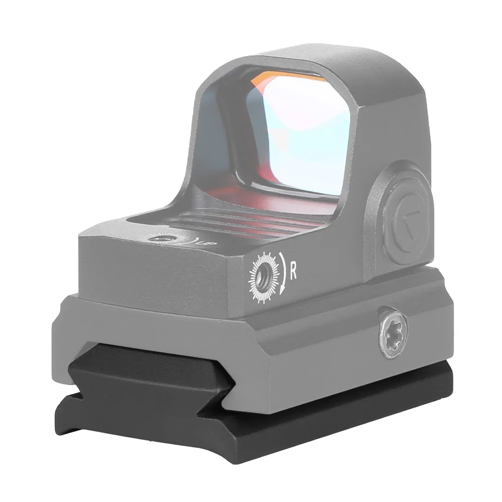 SPINA OPTICS Red Dot Sight Mounting Plate Rail fit Glock Model G17 19 20 21 22 26 42 43 aluminum Picatinny Rail width 25.57mm