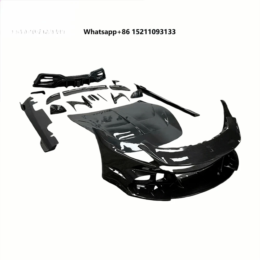 M SY All Carbon Fiber Tuning Body Kit Roma 2020+ Prepreg Carbon Fiber Aerodynamic for Roma Bumper Body Kit