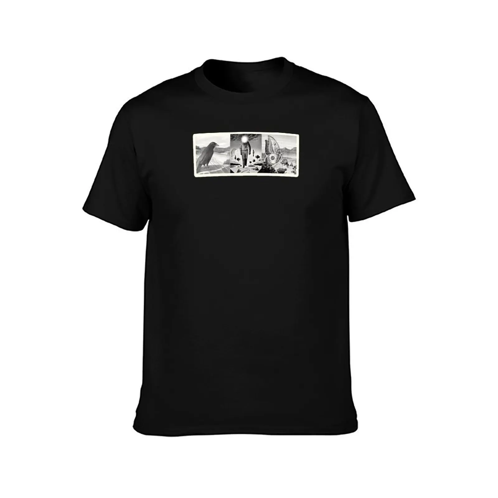 Warrior’s Journey T-Shirt, Summer Casual Cotton Tee, Oversized Streetwear Tops, Vintage Graphic Print, Loose Fit Short Sleeve