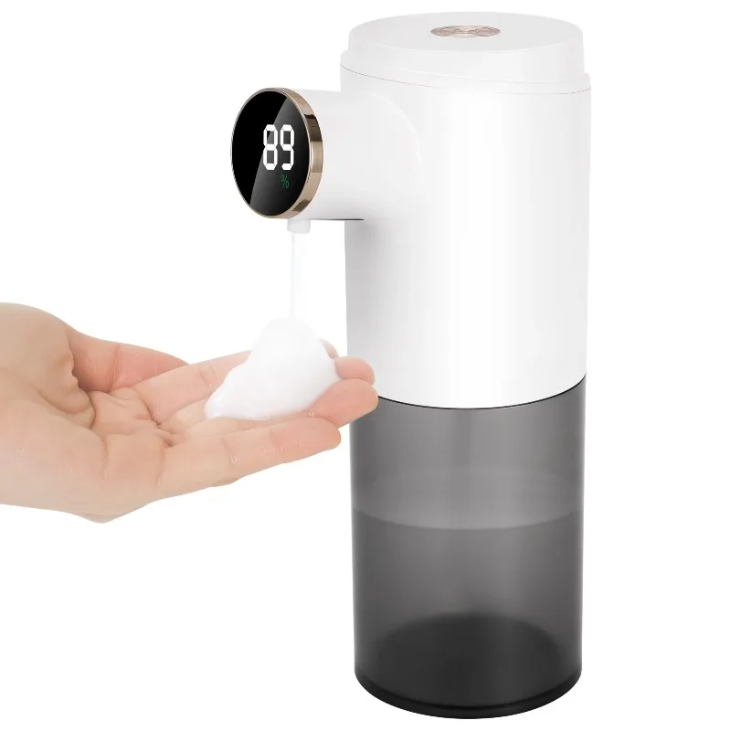 

Automatic Foam Soap Dispenser with Infrared Motion Sensor 4-Level Adjustable Volume Control AND USB Rechargeable-White