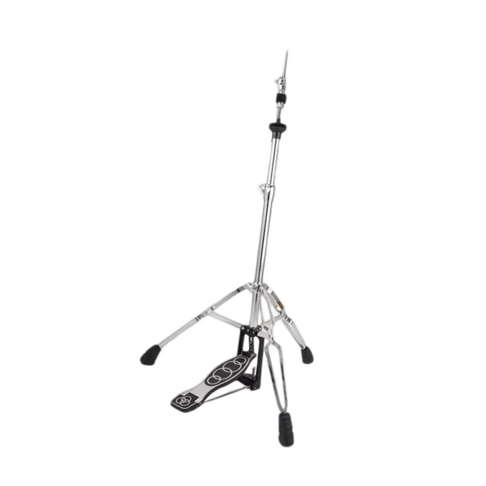 

Hi Hat Stand Height Adjustable with Pedal Portable Non Slip Feet Professional Practice Lightweight Cymbal Stand for Drummer