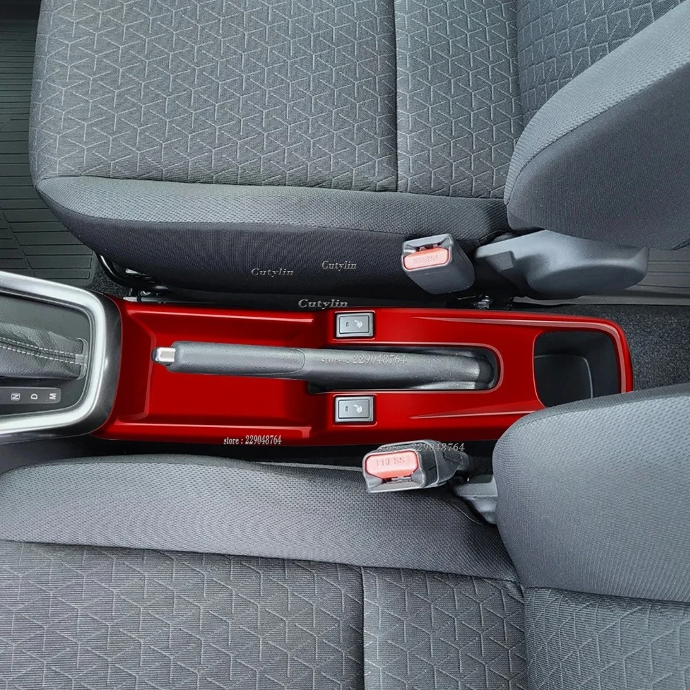 

For Suzuki Swift 2024 2025 ABS Carbon Fiber Center Console Front Water Cup Holder Decoration Cover Trim Car inner Accessorie