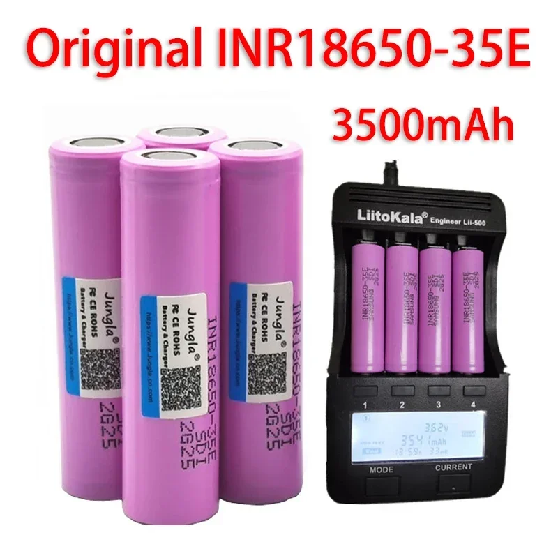 2023 nowy oryginalny akumulator litowo-jonowy 3,7 V 3500 mAh INR18650 35E do Samsung INR18650 35E Power akumulator litowo-jonowy