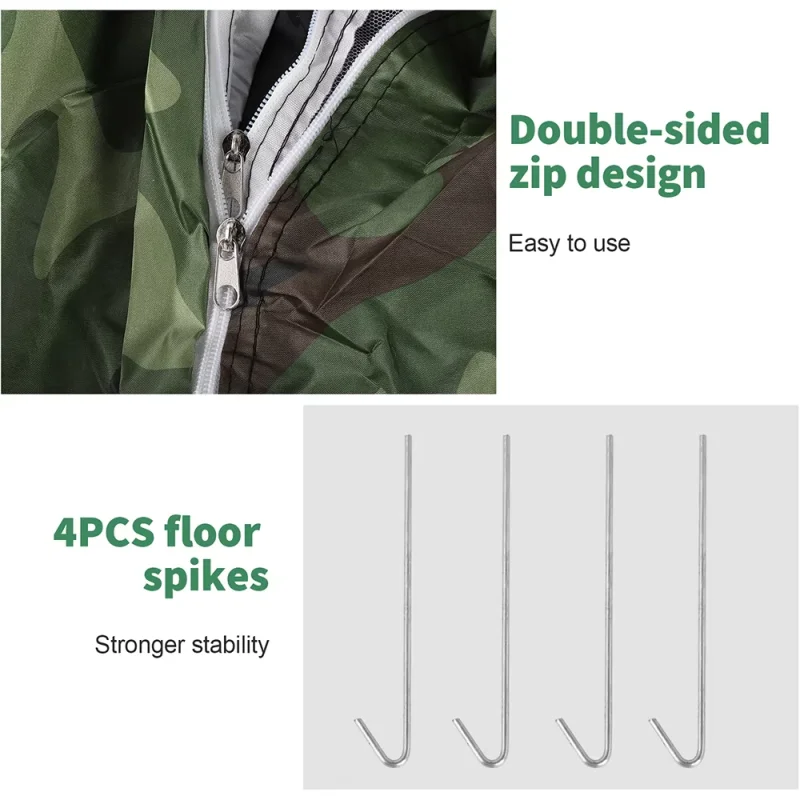 خيمة التخييم 1/2 شخص خيمة التخييم خفيفة طبقة واحدة المحمولة خيمة ترحال المضادة للأشعة فوق البنفسجية طلاء لصيد الأسماك على الشاطئ في الهواء الطلق