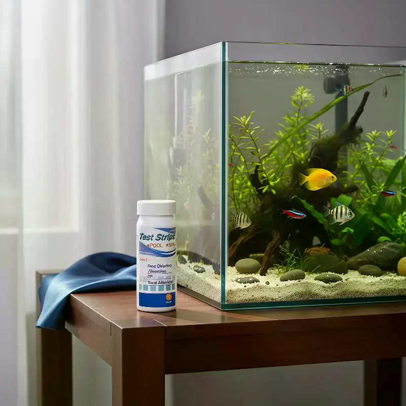 수족관 수질 테스트 스트립 8 in 1 광범위 테스트 - Aquarium Test Kit 리뷰 및 가격