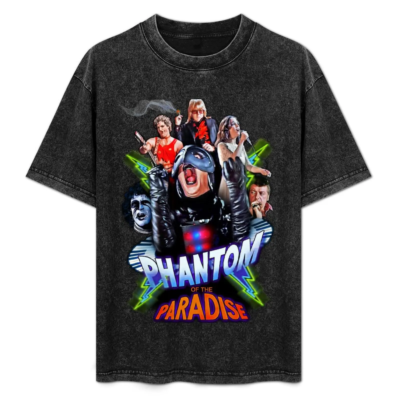 

Phantom of The Paradise (Phantom's Wrath) T-Shirt oversizeds vintage clothes baggy shirts vintage t shirts Men's cotton t-shirt