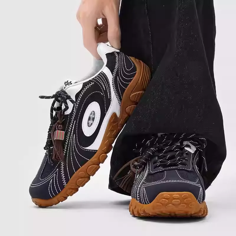 

CAOP Retro German Trainer Sneakers Men 2026 Spring Vintage Racing Style Casual Shoes Suede Low Top GAT Running Board Shoes Stree