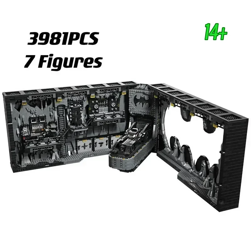 

Новинка Disney 2026: Конструктор Batcave Shadow Box 76252, 3981 деталь, модель супергероя, игрушка для самостоятельной сборки, подарок на Рождество и праздники