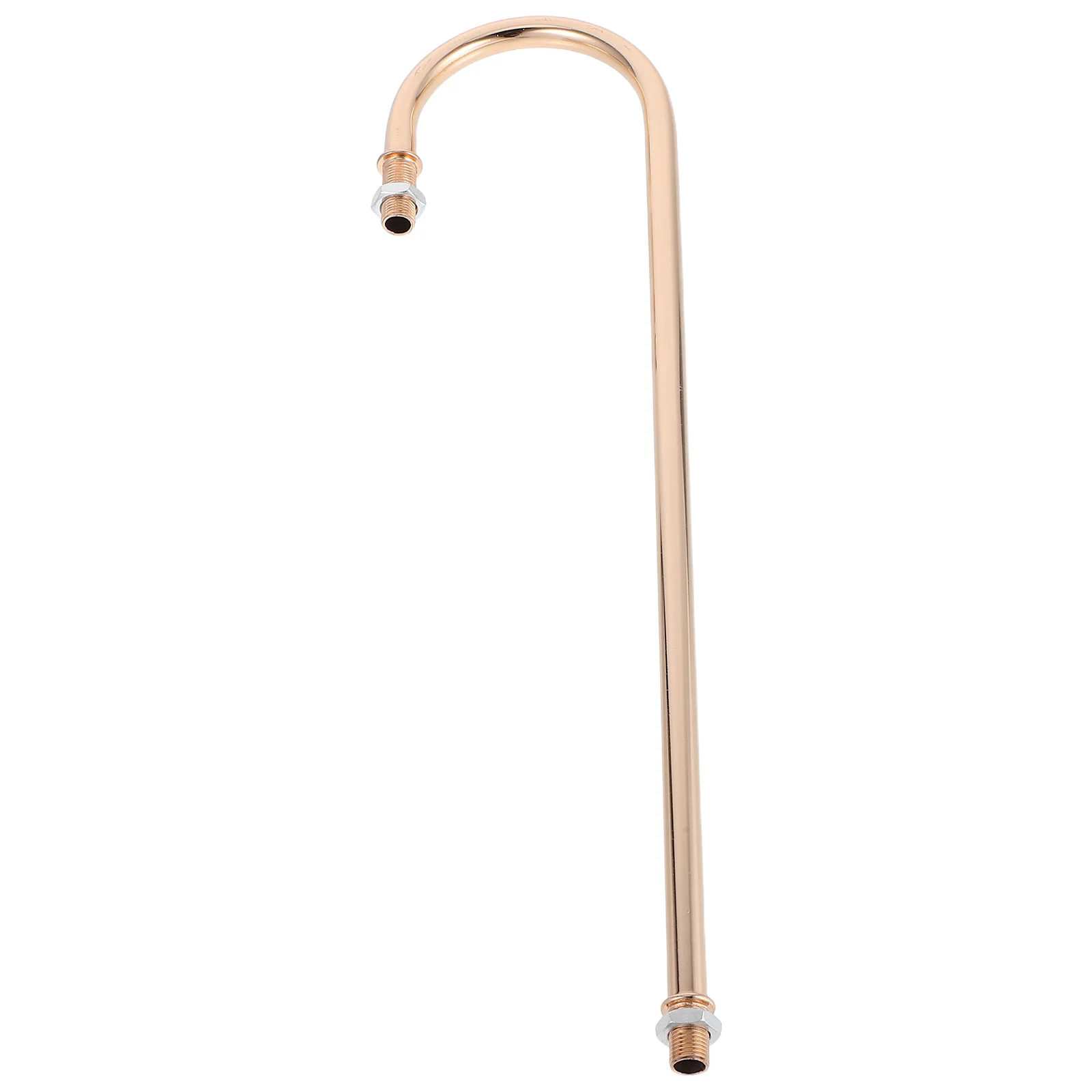 Haste de lâmpada curvada, hardware de substituição para mesa, lâmpadas de cabeceira, kit de reparo de haste de ferro ajustável, compatível com vintage