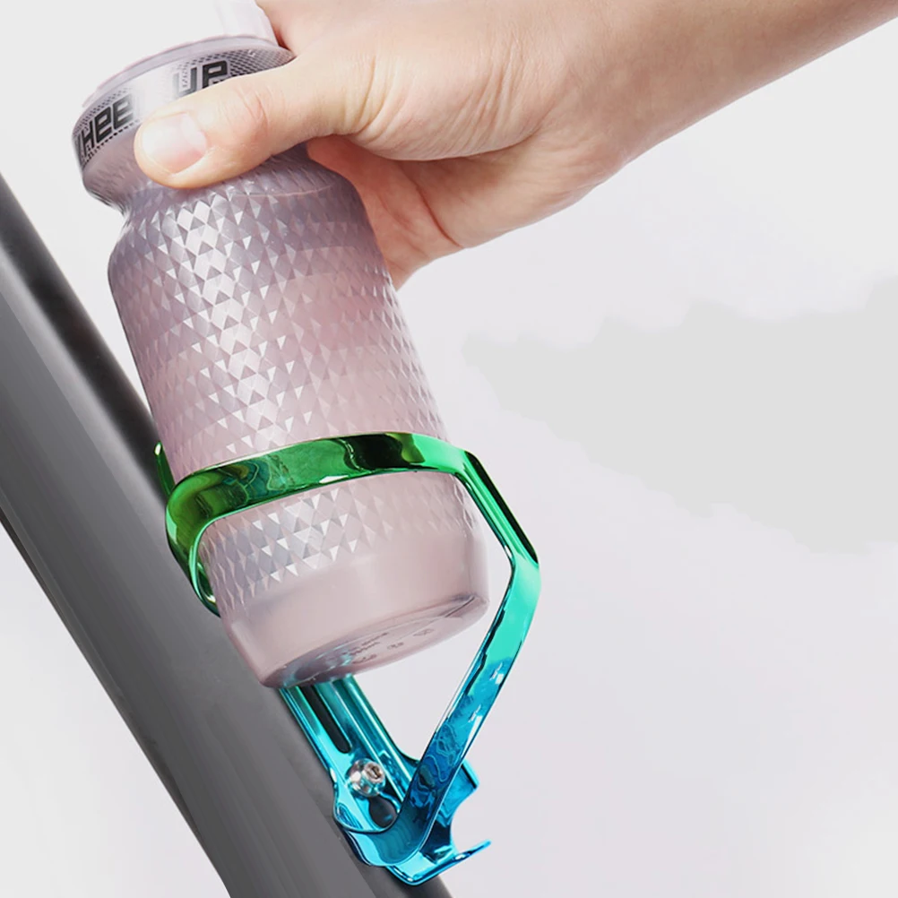 

Water Bottle Holder Bottle Cage Lightweight Shockproof Universal Fit For Standard Bottles Mountain Road Bike Folding Bike Blue