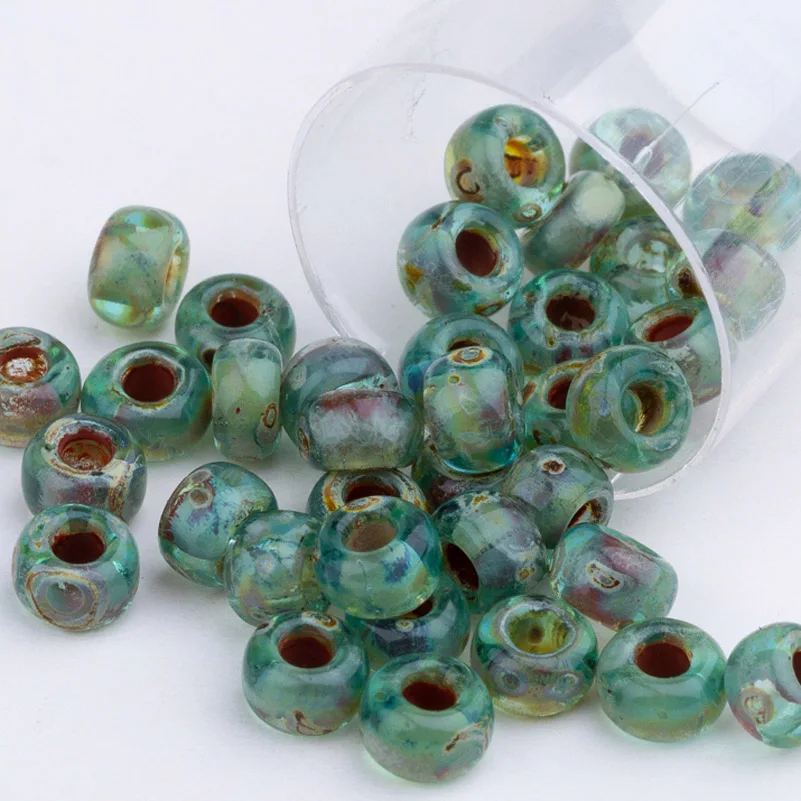 Miyuki Glass Seedbeads 10Grams/Bag 2mm 3mm 4mm Original Japan Round Picasso Glass  Beads For Modern Embroidery Bead