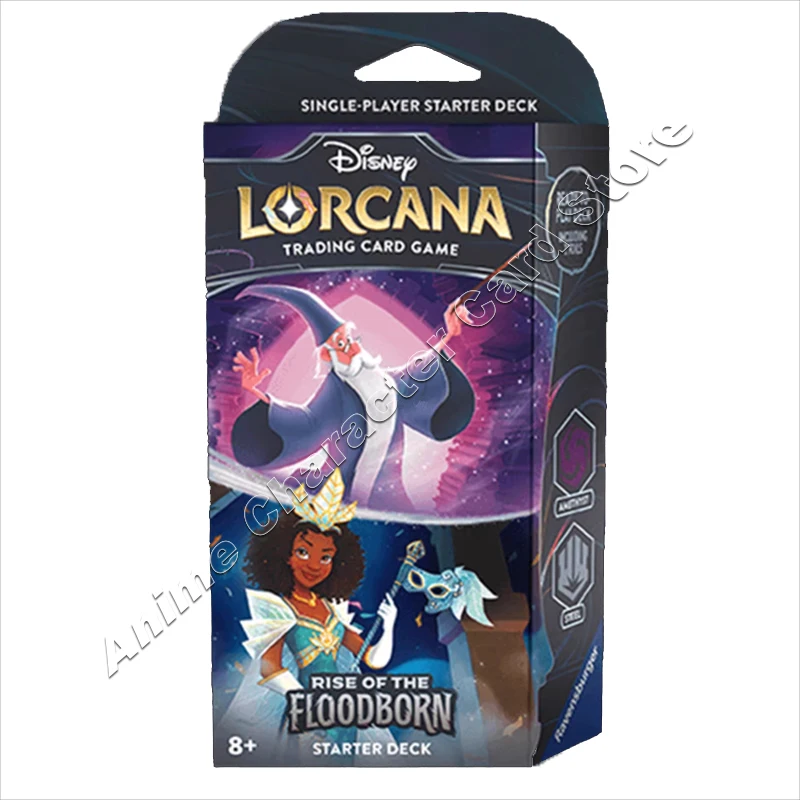 Original Disney Cards Lorcana TCG English Edition Trading Card Game Illumineer\'s Trove Box Children Birthday Christmas Gifts