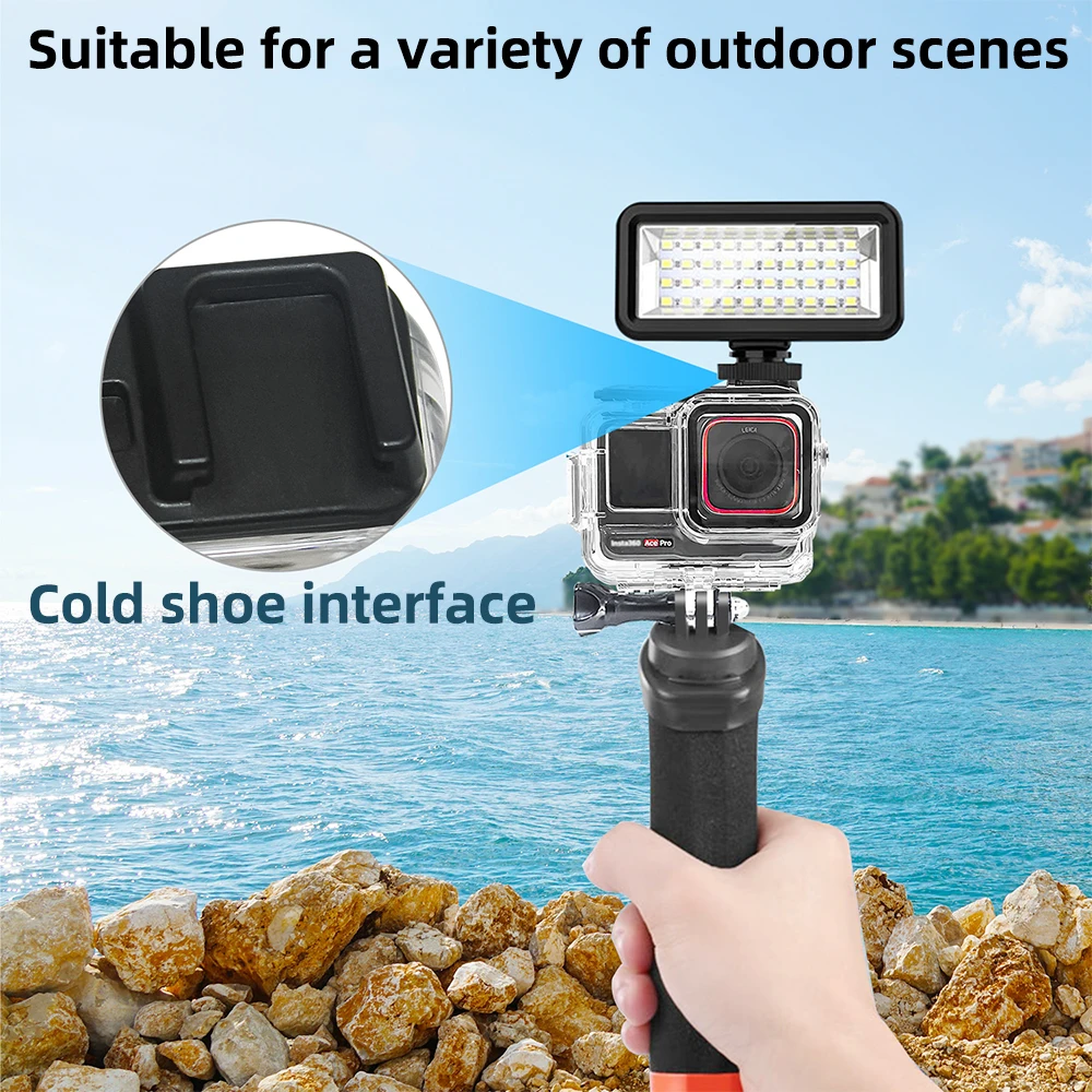 Boîtier étanche pour Insta360 Ace Pro 2 & Ace Pro-étui de plongée protecteur conception légère pour une Protection sous-marine de 60M