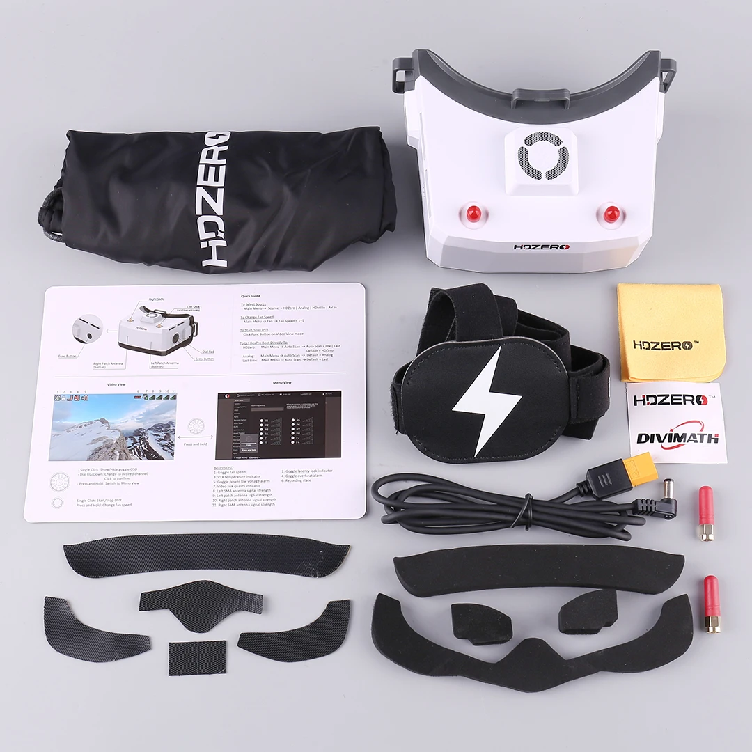 HDZero BoxPro/BoxPro+ - Gafas FPV definitivas con receptor de baja latencia y alta sensibilidad