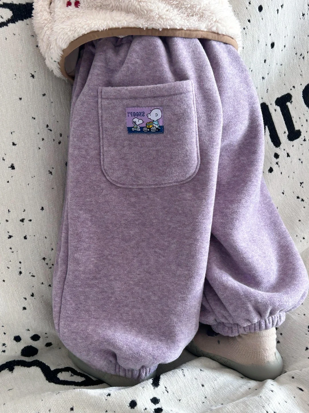 Pantalons doublés pour filles, automne-hiver, mode, mignons, à revers, à jambes larges, taille haute, coupe droite, pour le travail