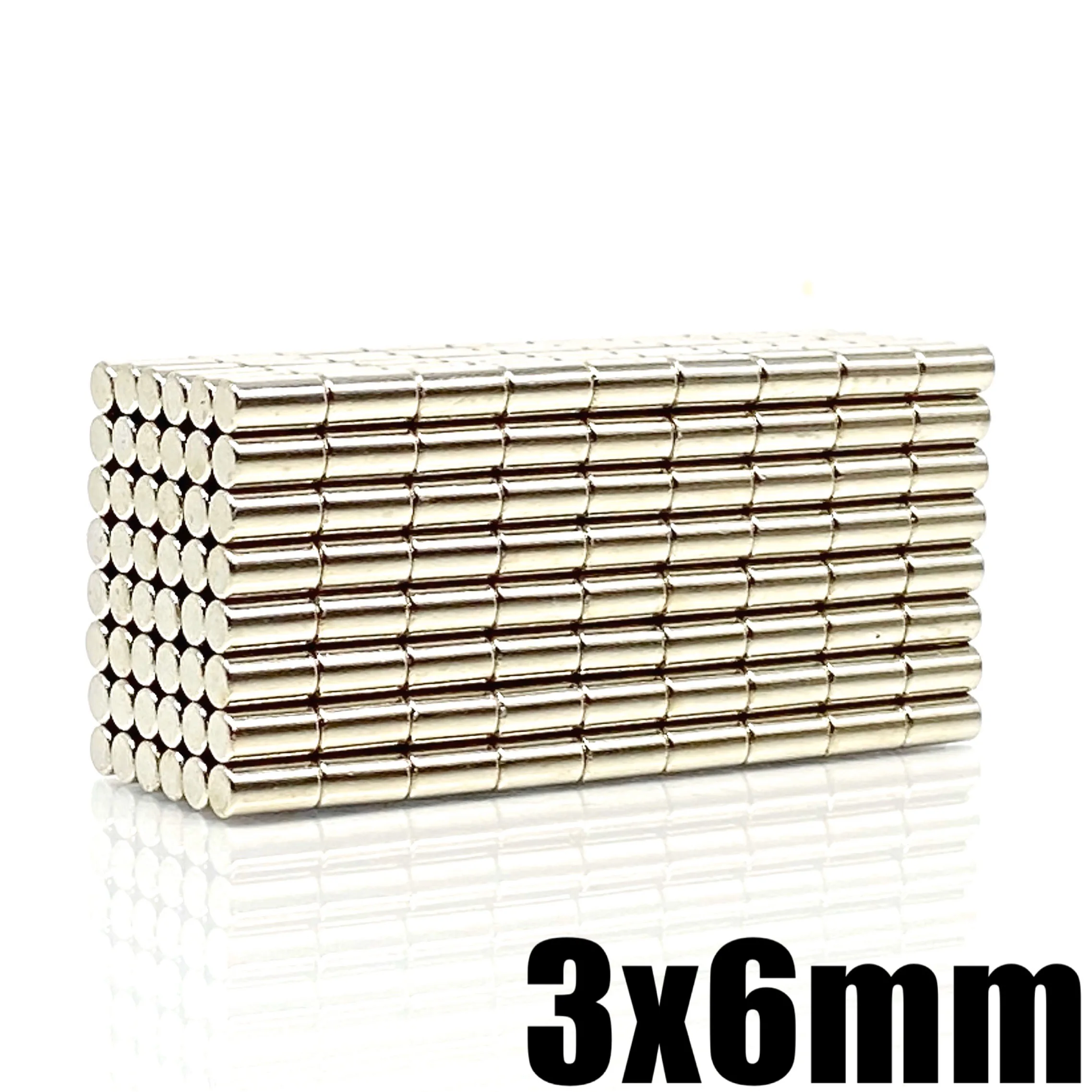 50-1000PCS 3x6 mm Mini Small Magnets Round 3mm*6mm Neodymium Magnet Disc 2x4mm Permanent NdFeB Strong Powerful Magnetic 3*6 mm