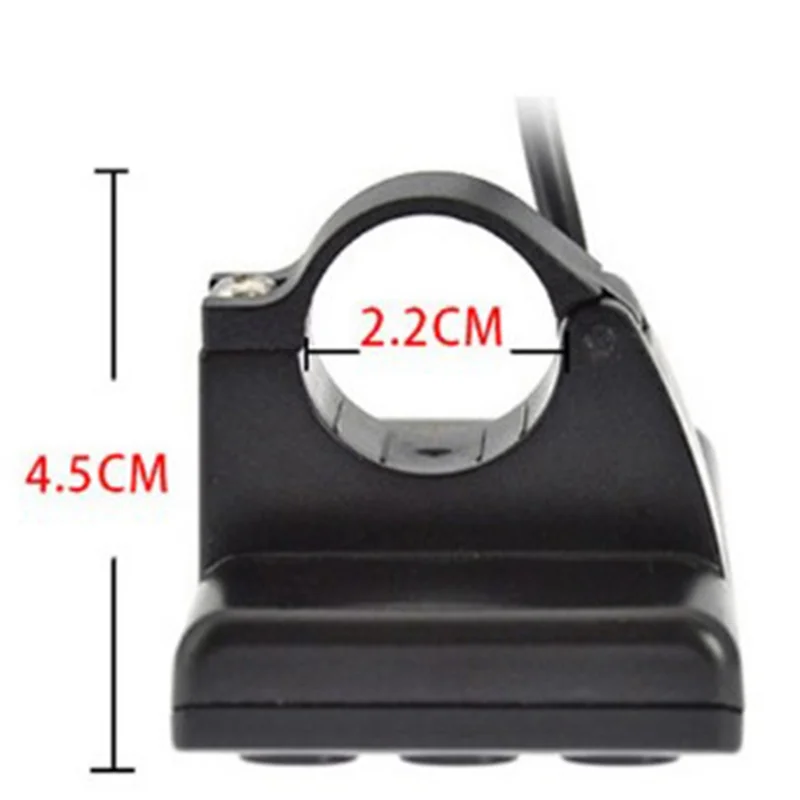 HOHO S866 Electric Bike LCD Display E-Bike Electric Scooter Display Meter Control Panel with Waterproof Plug