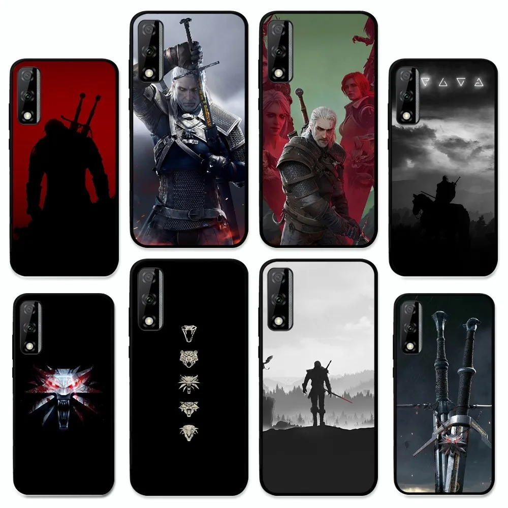 The W-Witcher Phone Case For Huawei Y9 6 7 5 Prime Enjoy 7s 7 8 plus 7a 9e 9plus 8E Lite Psmart Shell