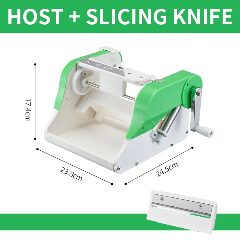 Lotus Root Potato Slicer, Hand-operated Vegetable Cutter, Long Sliced Vegetables, Commercial Manual Vegetable Cutter