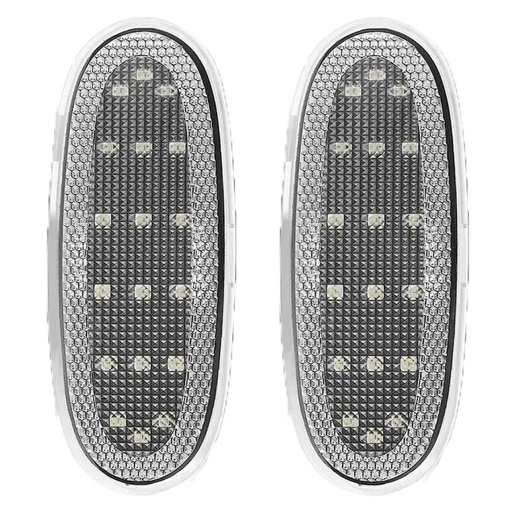 2Pcs Car Door Panel Reflector Light Door Lamp For Dodge Ram 1500 2500 3500 2004 2005 2006 2007 2008 2009