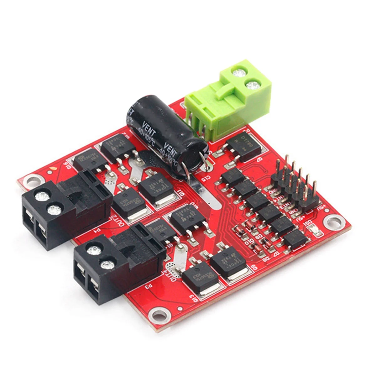 

7A 160W Dual DC Motor Drive Module Industrial Grade Positive Negative PWM Speed L298 Logic XY-160D