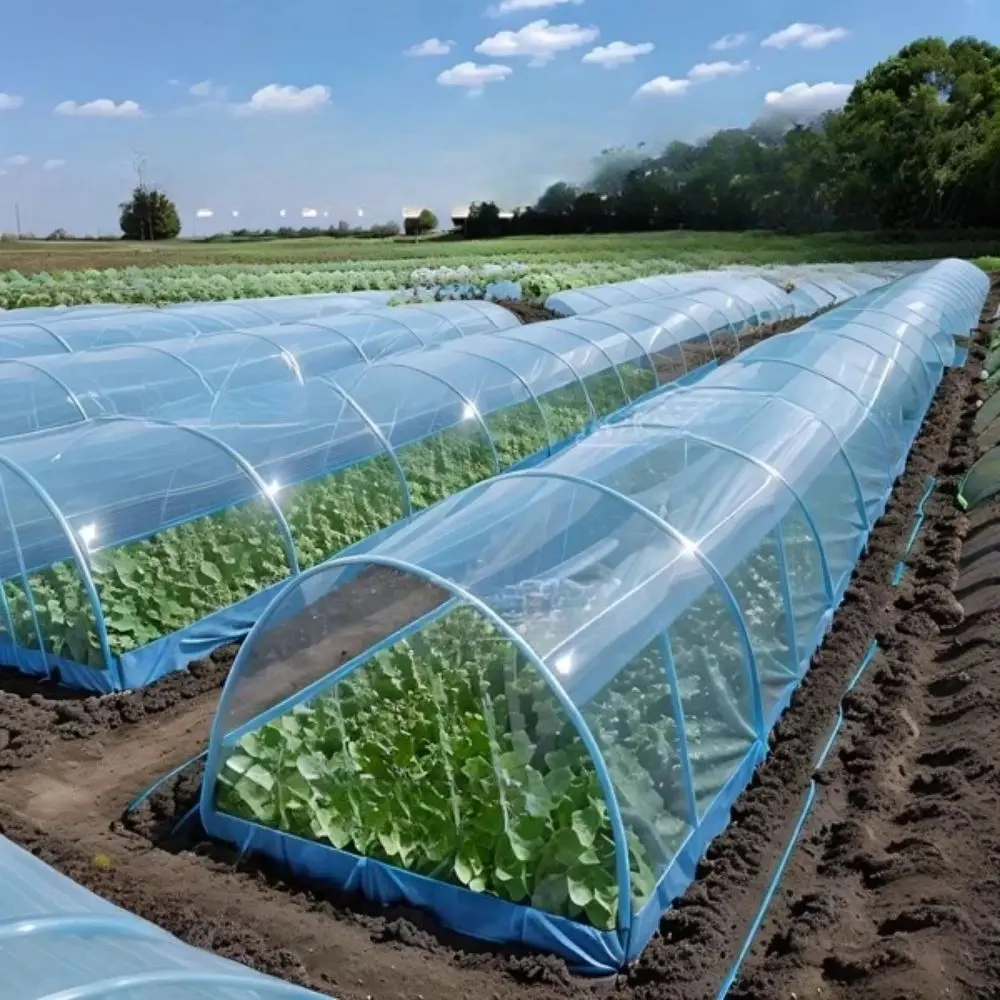 Greenhouse Po Film Plastic Covering Film Farm Planting Vegetable Protective Film Garden Anti-bird Insect Proof Insulation Film