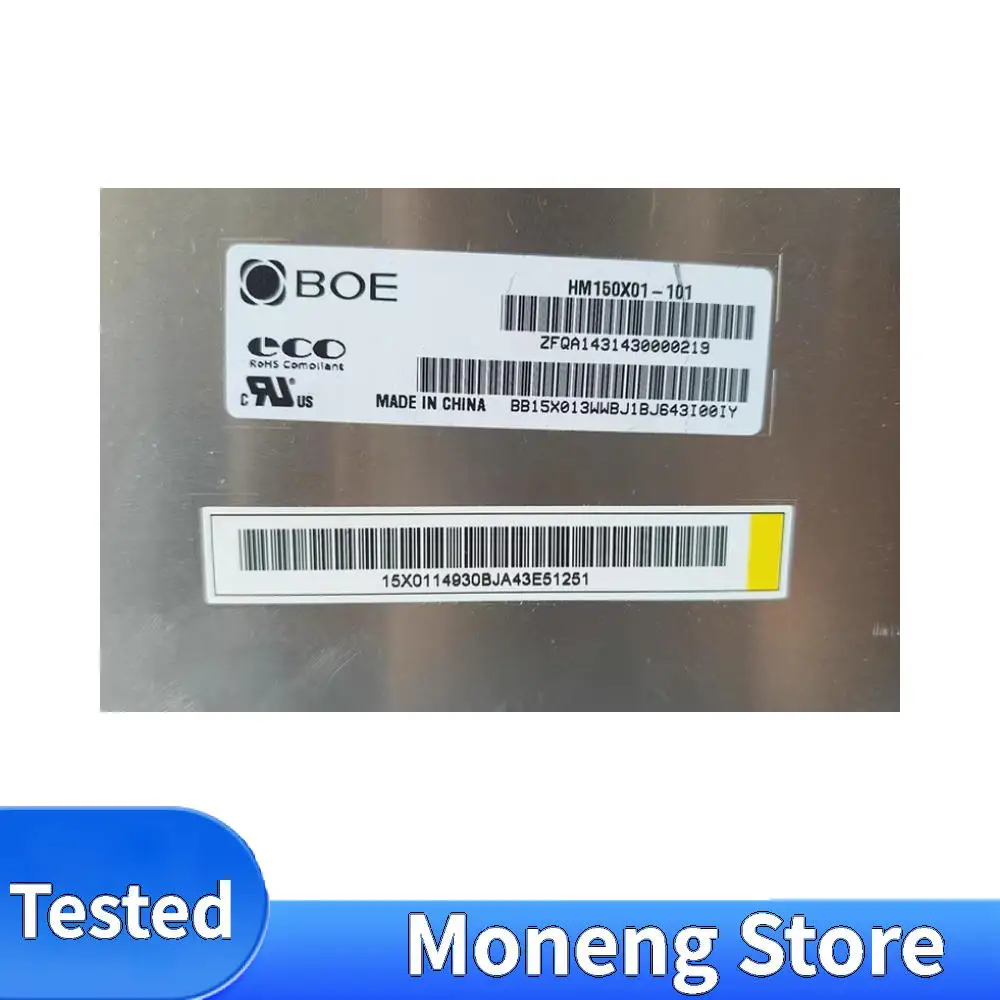 LCD HM150X01-101 HM150X01-102 Original painel de tela de 15 polegadas 1024×768